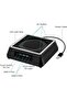 Xbox Series X Fan LED Stand with RGB Light/Adjustable Cooling Function/LED Display/USB 3.0/U - 3