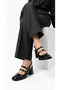 Opwe Black Patent Leather Heeled Shoes Black - 2