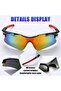 2 UV400 unisex cycling glasses. - 5