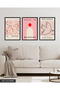 Matisse & Picasso & Bauhaus 3 Piece Wooden Framed Painting Act - 3
