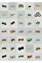 European Origin Antique Earrings 174 Pieces