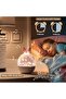 Creative 4-in-1 Night Light Projector for Kids Starry Sky Scene with Remote Control Rotatable Design - 4
