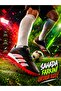 Hulk Unisex Astroturf Field Shoes Black & Red - 6
