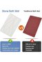 Stone Bath Mat for Bathroom,Diatomite Bath Stone Mat Super Absorbent Quick Drying，Non-Slip Sto - 6