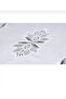 Pera Model Cream Dowry Living Room Set 5 Piece Lace Linen Tablecloth Runner Set - 4