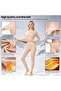 Women's Thermal Underwear Sets,Long Johns Ultra Soft Thermal Underwear for Fleece Lined Base Layer S - 3