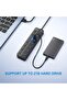 موزع USB 3.0، محول USB متعدد المنافذ للكمبيوتر مع 7 منافذ، مؤشرات ضوئية فردية للتشغيل/الإيقاف، طول 3.2 قدم/1 متر - 6