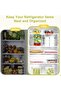 Bacon Storage Container For Fridge, Meat Container, Deli Storage, Stackable Lunch Meat Storage, Ham - 3