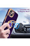 Luxury Phone Case for iPhone 14 Pro Max, Built-in Ring Holder, 360° Rotation | Flare Gadgets - 5