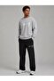 King Printed Men's Tube-Cut Collar Bottom/Top Sweat Suit Set