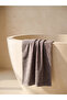 Alita City Farkıyla Lcw Home Gray Cotton Beach Towel 100X150 cm