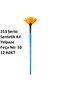 213 Series Synthetic Bristle Fan Brush No: 10 X 12 Pieces - 2
