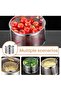 3PCS 304 Stainless Steel Pasta Strainer Set – 14/16/18cm Removable Handle Noodle Strainer Baskets | - 3
