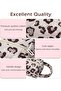 Quilted Hair Tools Travel Bag, Portable Foldable Leopard Print Storage Organizer Case for Dyson Airw - 2