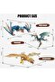 Western Dragon Toy Set, 3 PCS Realistic Battle Dragon, Lion Dragon, Demon Dragon Figurines, Creature - 6