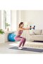 ER083 Neoprene Dumbbells 2Kg 1 piece, Solid Cast Iron Hand Weights With Non-Slip Grip - 8