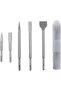 Chisel set 5pc impact flat/pointed 250/150mm.