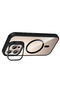 iPhone 16 Pro Case with Camera Stand, Magsafe Compatible, Transparent Back, Silicone - 6