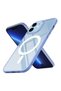 iPhone 12 Case Magsafe Transparent Back Face Camera Raised Silicone