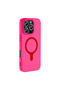 iPhone 16 Pro Case Pastel Colorful Magsafe Camera Raised Silicone Case - 5