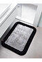 Jute Plush Non-Slip Base Washable Bathroom Kitchen Door Mat 40X60 cm - 5