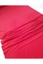 Red Transverse Ribbed Knitted Velvet Fabric Thin Flexible Dress & Skirt Fabric Width: 140cm - 4