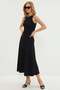 Stone Detailed Ribbed Maxi Dress - 3