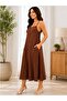 Strappy Viscose Fabric Dress - 3