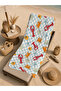 Mint Dama Seafood Lobster Crab Patterned 70X150 Beach Towel - Cotton Bath Towel - 5