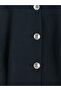 Navy Blue Crew Neck Women's Classic Vest - 7