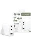 Panzerglass - Empower - Wall Charger - Grand Prix - High-Speed Multiple Charger - 70W - Uk - 2X USB-C + USB-A - Silver White - 2