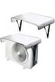 2-Pack Outdoor Air Conditioner Cover - Waterproof Universal Aluminum Foil Protective 95x46 cm