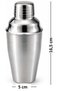 Professional Stainless Steel Cocktail Mixer Shaker (16.5 cm) - 2