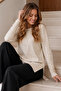 Patterned Mercerized Tunic N3317 Stone Color - 2