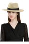 Panama hat white 54-57cm adjustable UV straw beach. - 4