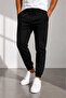 Men's Casual Jogger Sweatpants with Elastic Cuffs - 4