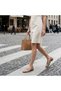 Women's Leather Buckle Loafer Shoes Stylish Comfortable Classic Daily Office Shoes - 5