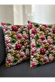 2-Pack Double-Sided Hidden Zipper Cushion Cover 45X45 - 2