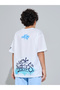 Teen Boys Oversized Graffiti Print T-Shirt - 4