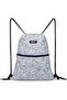 Drawstring Backpack String Bag Sackpack Cinch Water Resistant Nylon for Gym Shopping Sport Yog