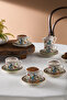 Yasemen 6-Person Coffee Cup Set 80 ml - 4