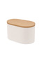 Cotton Pad and Ear Swab Organizer with Lid |   Multi-Compartment Bathroom Organizer | - 6