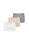 Classic Modal 3-Pack 3 Colors / Skin-White-Grey