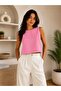 Women's Sleeveless Round Neck Basic Bluz - 2