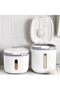 Rice Storage Container - Food Containers with Lids Airtight, Container, Pantry for Grains, Beans, Sn - 3