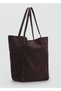 Deri shopper çanta