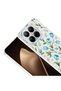 Mi 15t Pro Compatible Case with Camera Protection Patterned Clip Cover - Blue Tulip - T42035 - 3