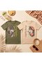 Kurt Strong Together Printed Spouse Lover Couple Combination T-Shirt