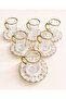 Pink Lace 12 Piece Tea Set with Handles. - 2