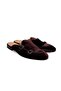 Brown Laceless Genuine Suede Leather Men's Half Shoes